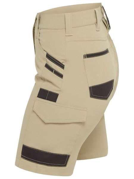 Women's Flex & Move 4-Way Stretch Zip Cargo Short  - BSHL1332