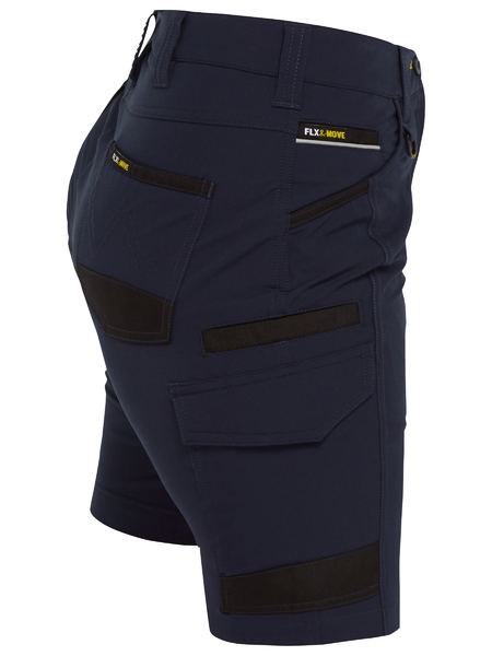 Women's Flex & Move 4-Way Stretch Zip Cargo Short  - BSHL1332