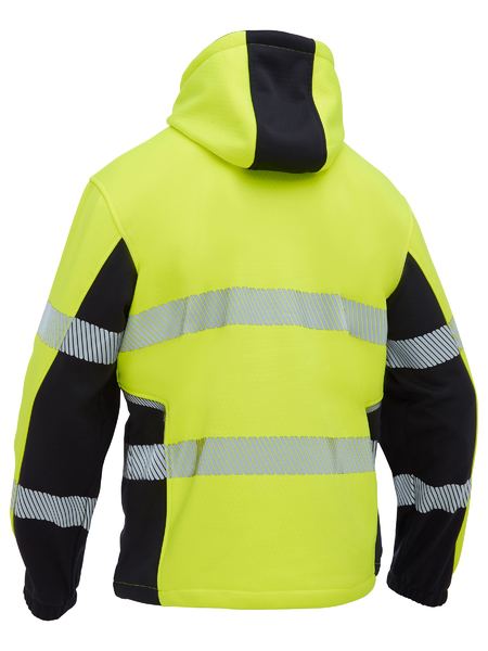 Flx & Move Hi Vis Taped Liquid Repellent Fleece Hoodie - BK6571T