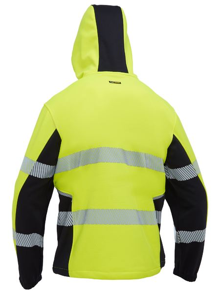 Flx & Move Hi Vis Taped Liquid Repellent Fleece Hoodie - BK6571T