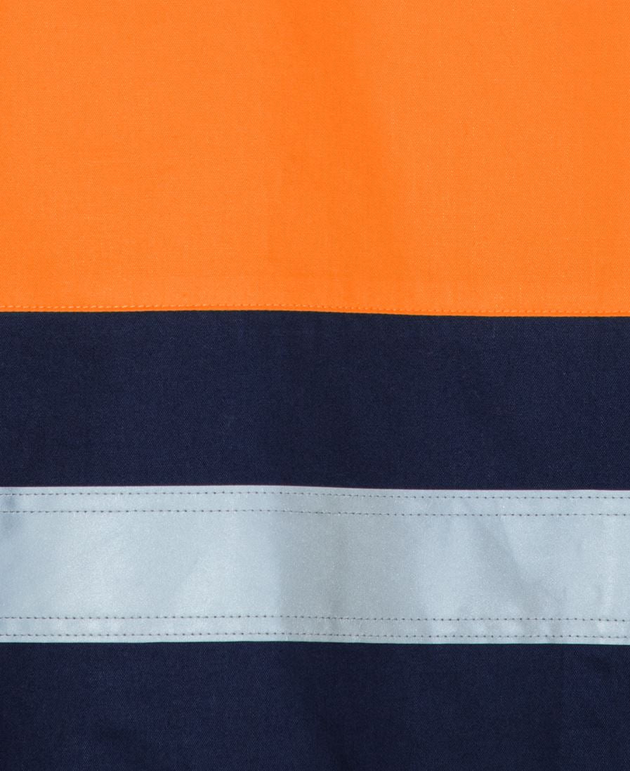 JB's Hi Vis (D+N) S/S 150g Work Shirt - 6DNWS