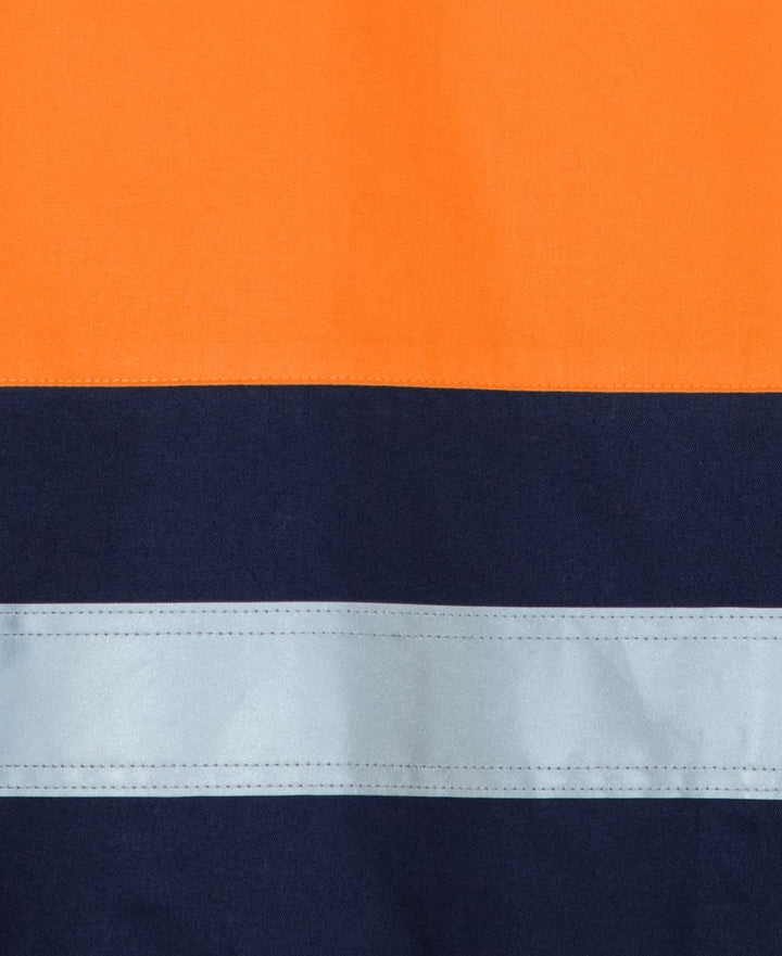 JB's Hi Vis (D+N) S/S 150g Work Shirt - 6DNWS