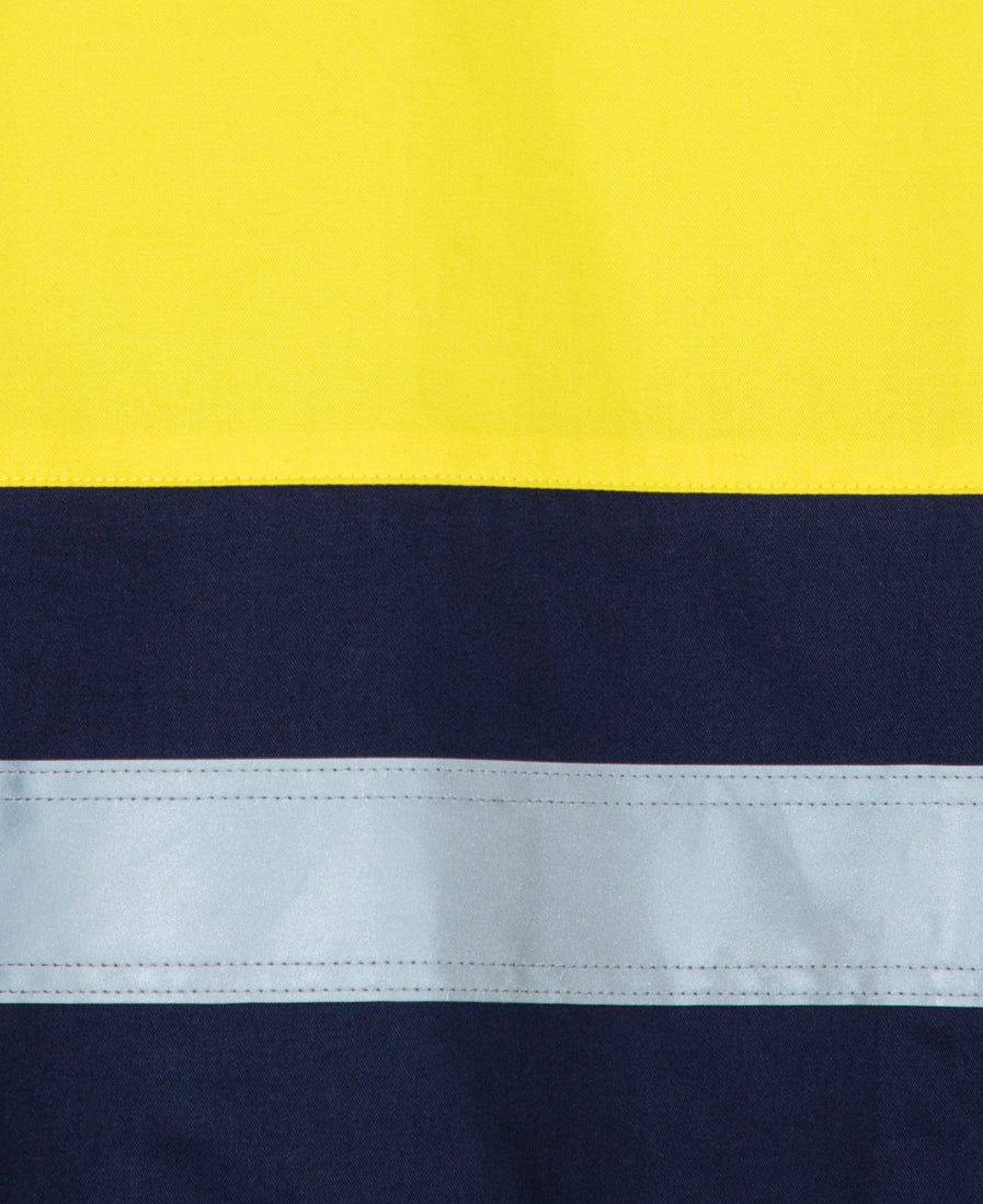 JB's Hi Vis (D+N) S/S 150g Work Shirt - 6DNWS