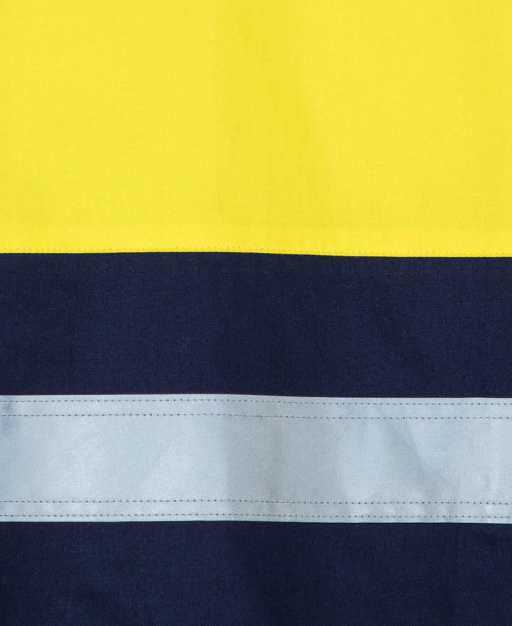 JB's Hi Vis (D+N) S/S 150g Work Shirt - 6DNWS
