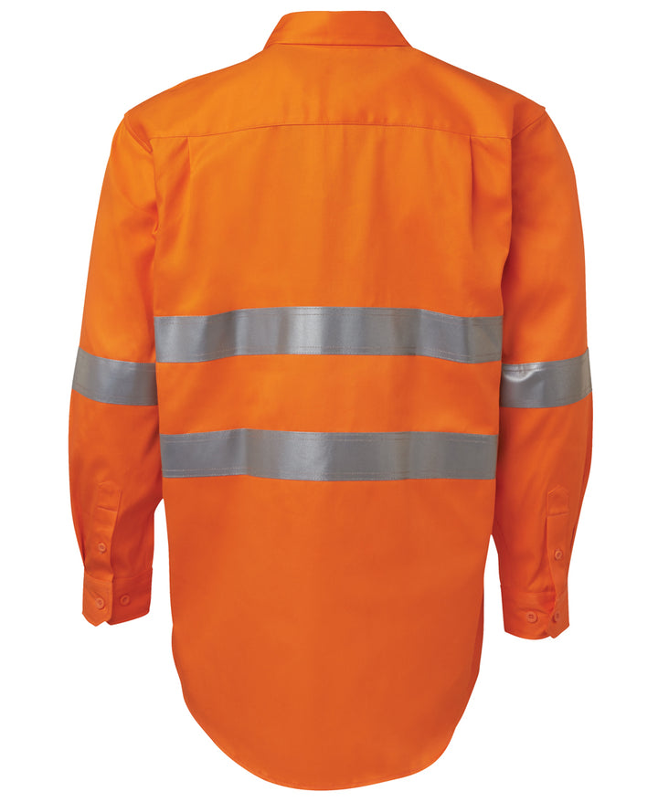 JB's Long Sleeve 190g Work Shirt With Reflective Tape - 6HDNL
