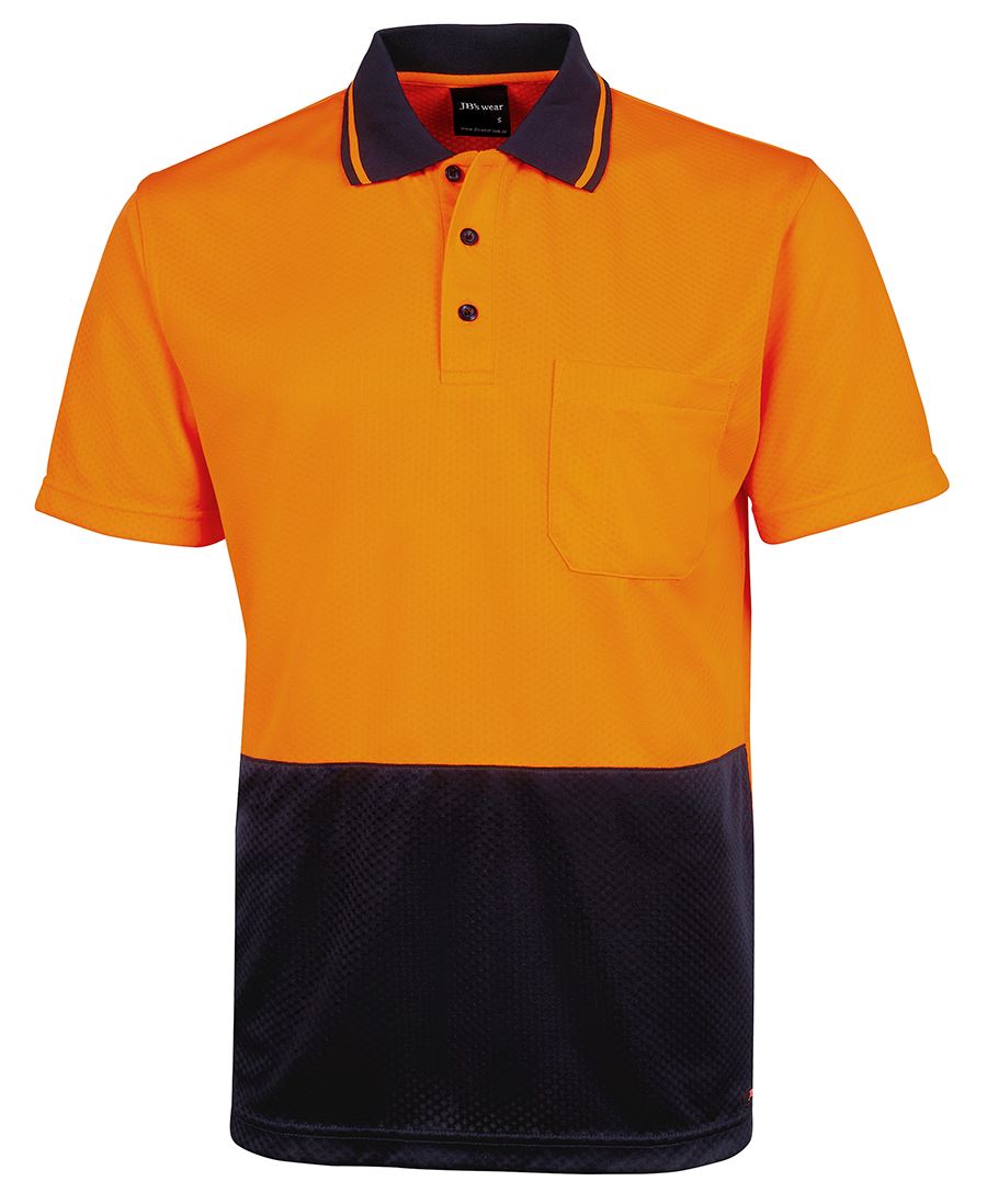 JB's Hi Vis Jacquard Non Cuff Polo - 6HJNC