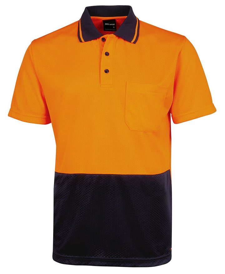JB's Hi Vis Jacquard Non Cuff Polo - 6HJNC