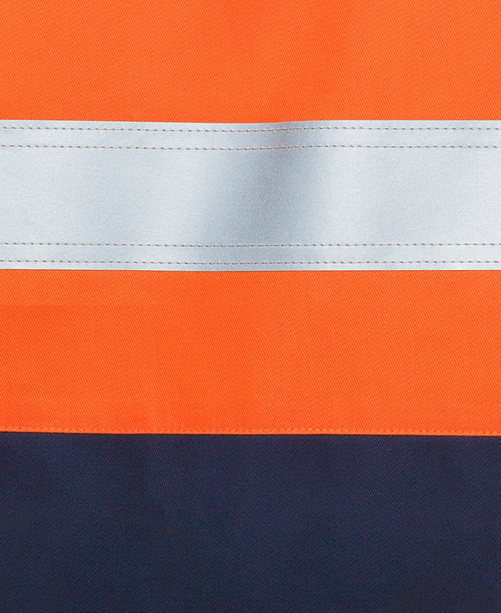 JB'S Hi Vis (D+N) Long Sleeve 190G Work Shirt - 6HLS