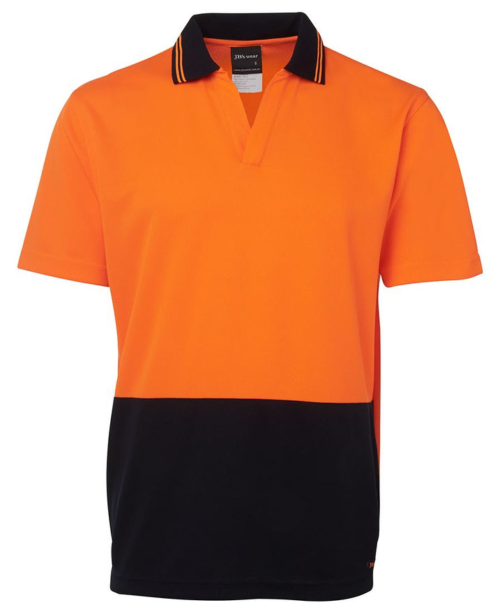 JB's Hi Vis Short Sleeve Non Button Polo - 6HNB