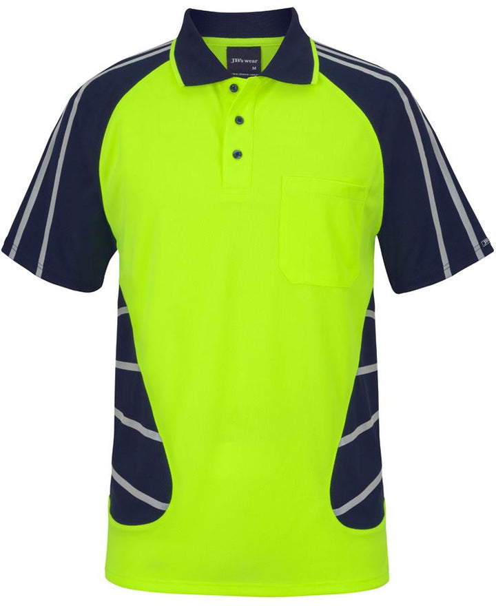 JB's Street Spider Polo with Reflective Stripes - 6HSSR