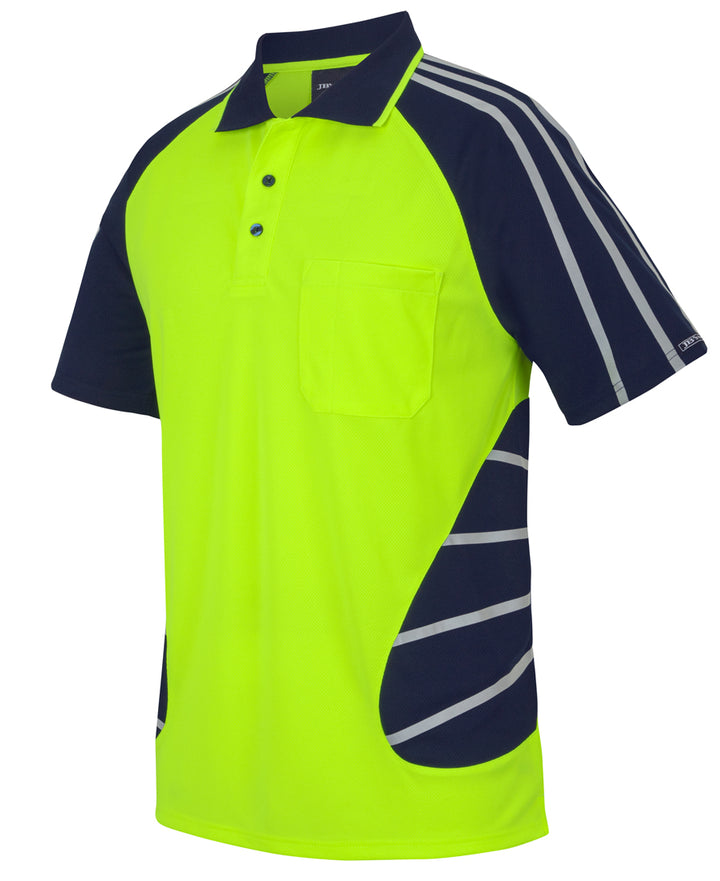 JB's Street Spider Polo with Reflective Stripes - 6HSSR