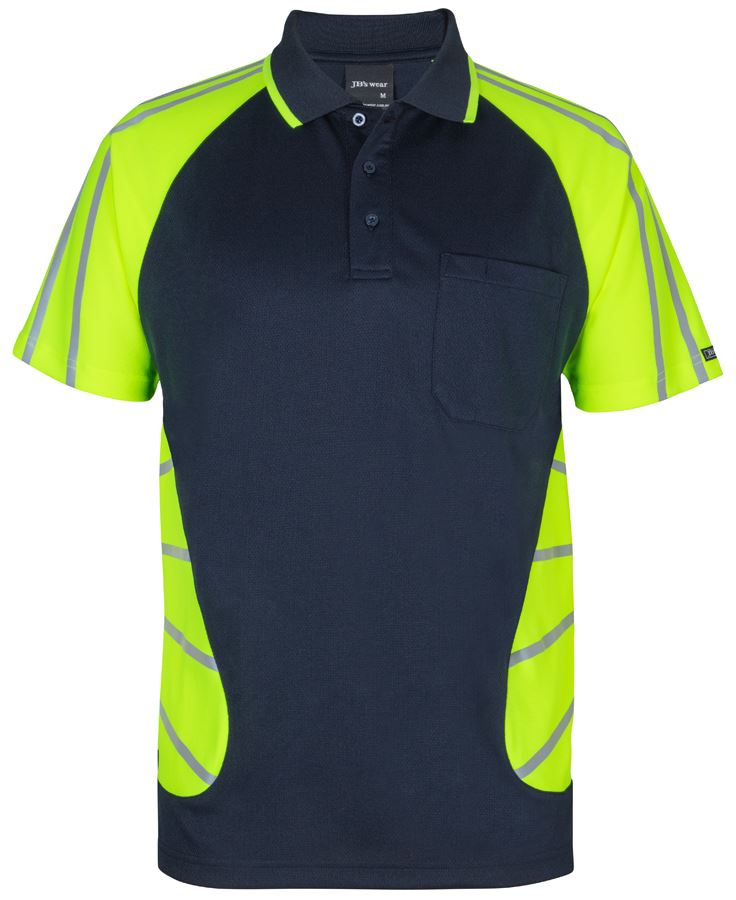JB's Street Spider Polo with Reflective Stripes - 6HSSR