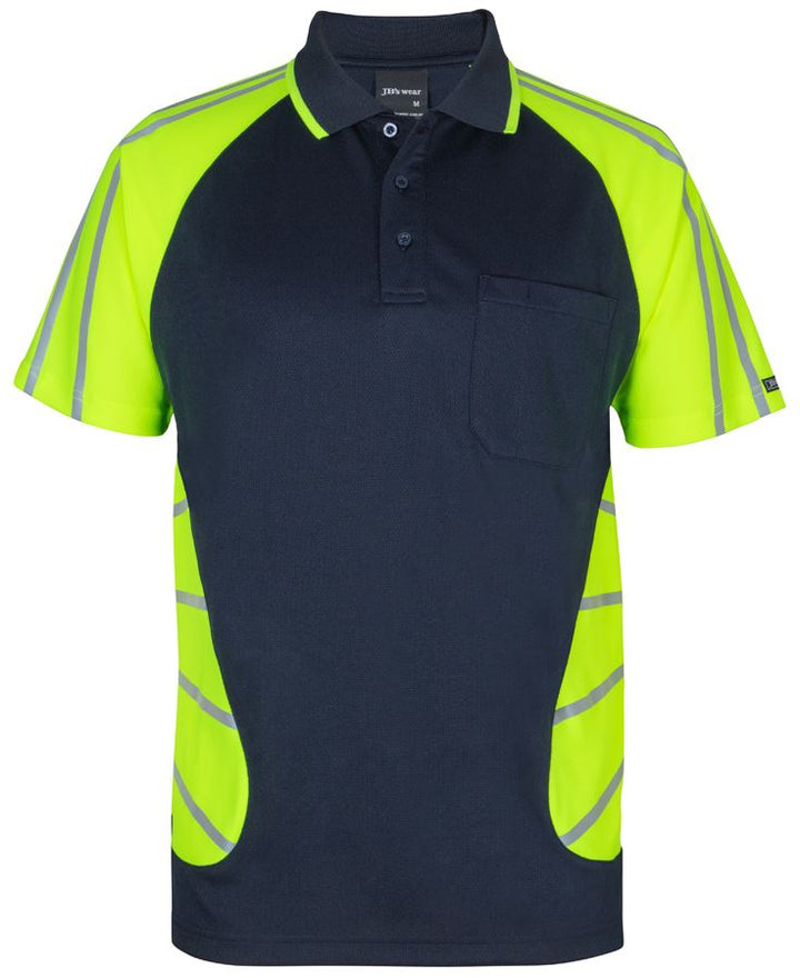 JB's Street Spider Polo with Reflective Stripes - 6HSSR