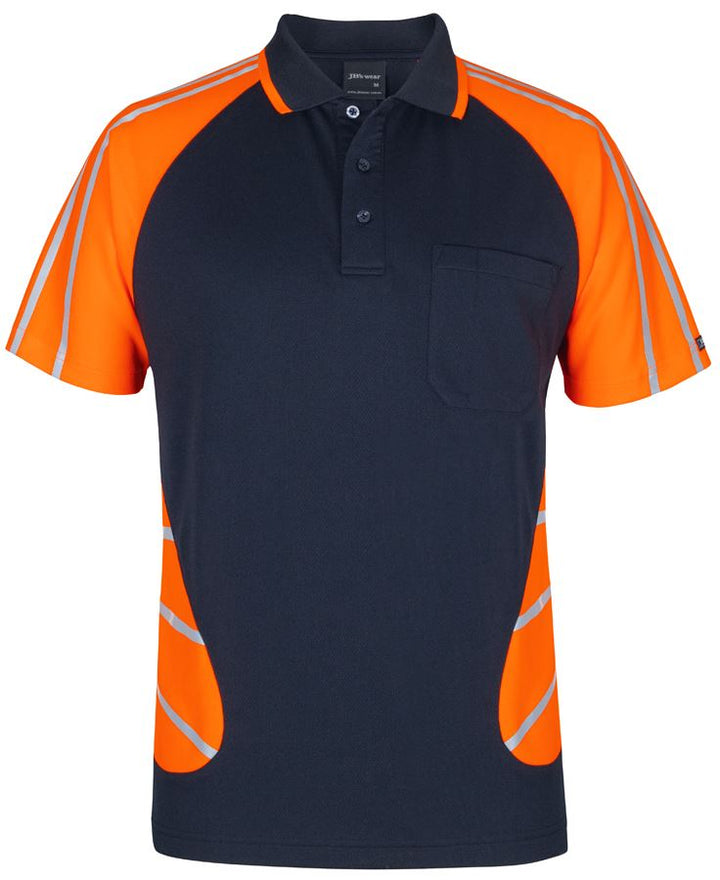 JB's Street Spider Polo with Reflective Stripes - 6HSSR