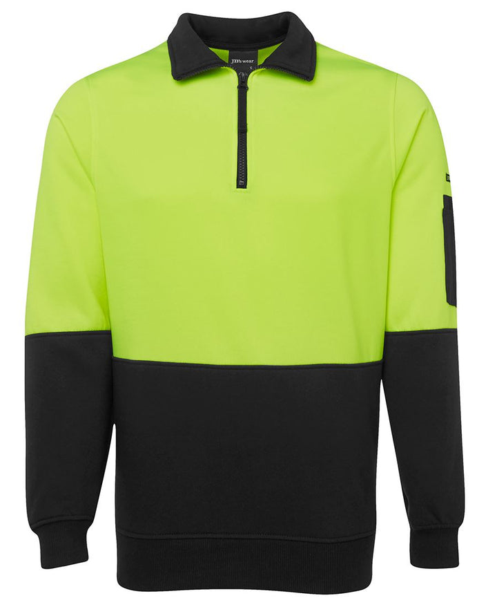 JB's Hi Vis 1/2 Zip Fleecy - 6HVFH