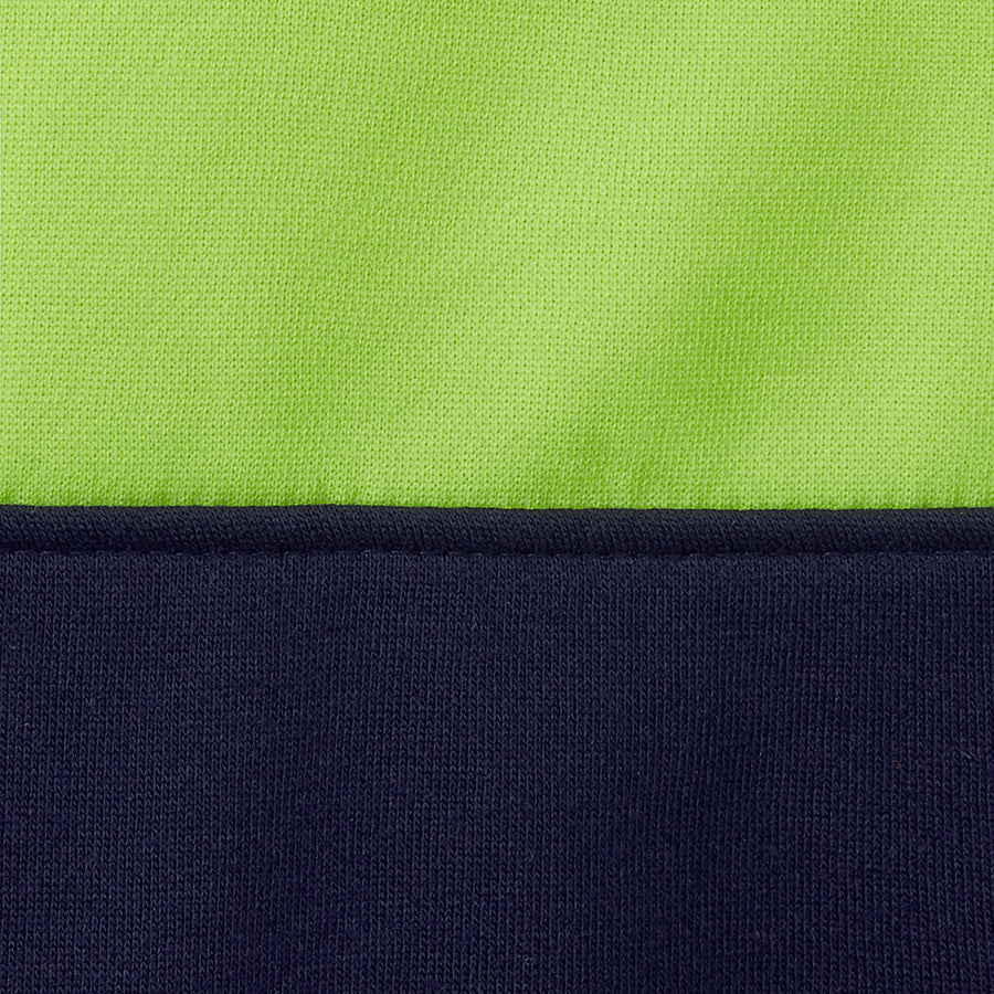 JB'S Hi Vis Full Zip Fleecy Hoodie - 6HVH