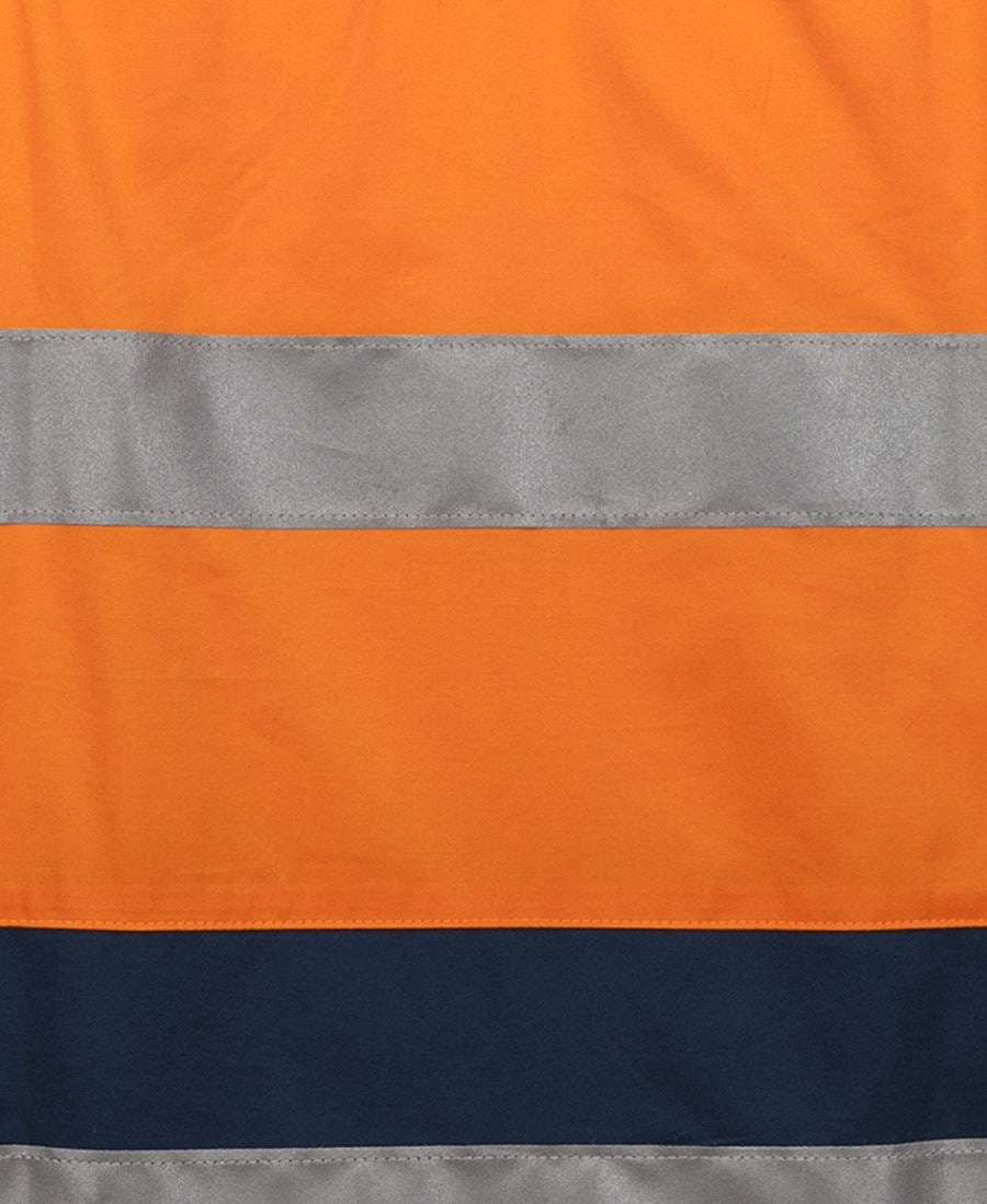 JB's Hi Vis (D+N) Close Front Long Sleeve 150g Work Shirt - 6HWCS