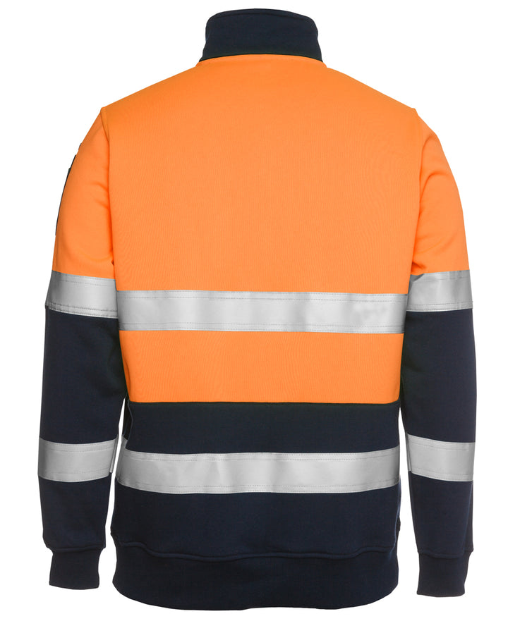 JB's Hi Vis (D+N) 1/2 Zip Fleecy Sweat - 6HZFS