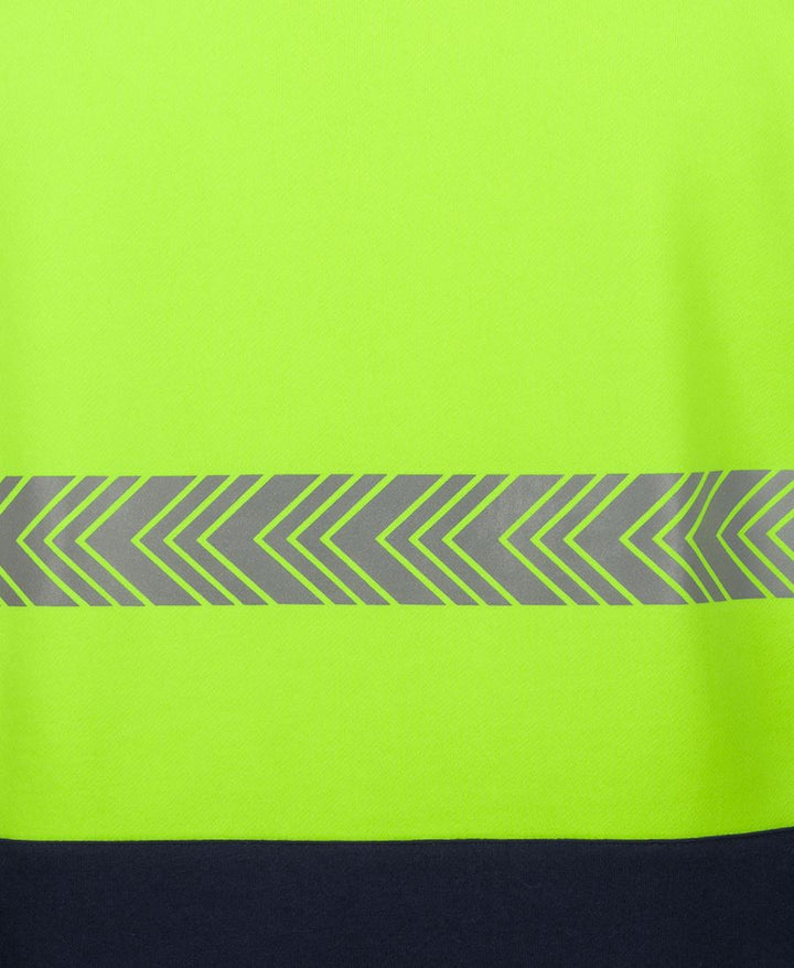 JB's Hi Vis ½ Zip Segmented Tape Fleecy - 6HZS