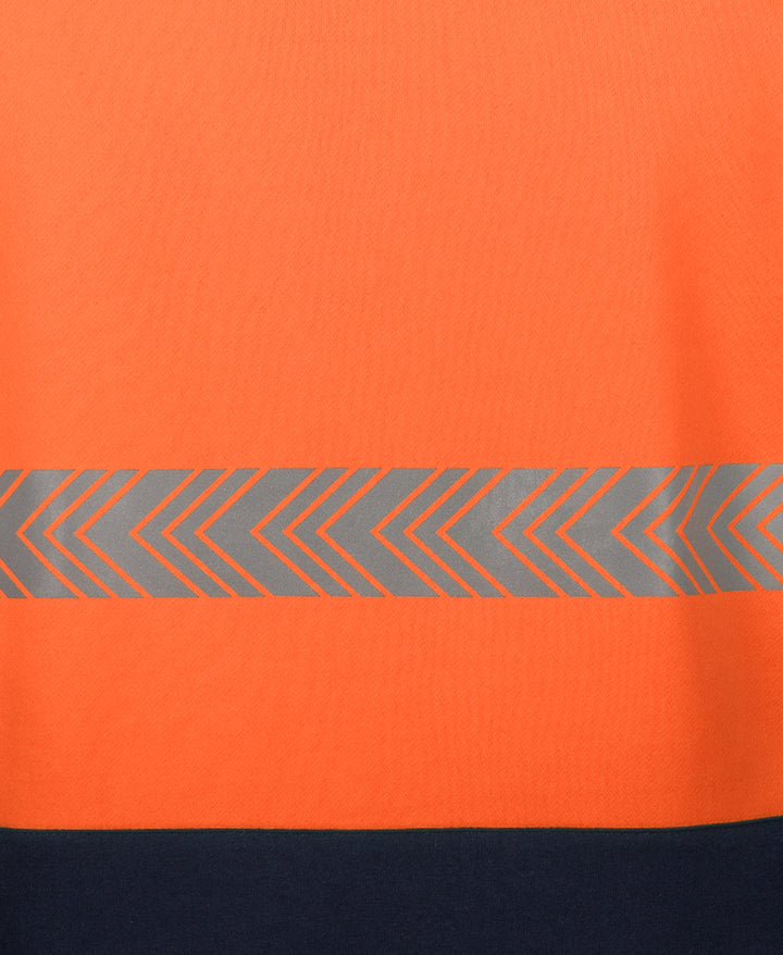 JB's Hi Vis ½ Zip Segmented Tape Fleecy - 6HZS