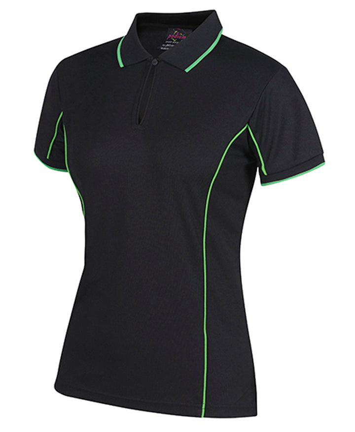 Ladies Piping Polo - 7LPI (8 colours)