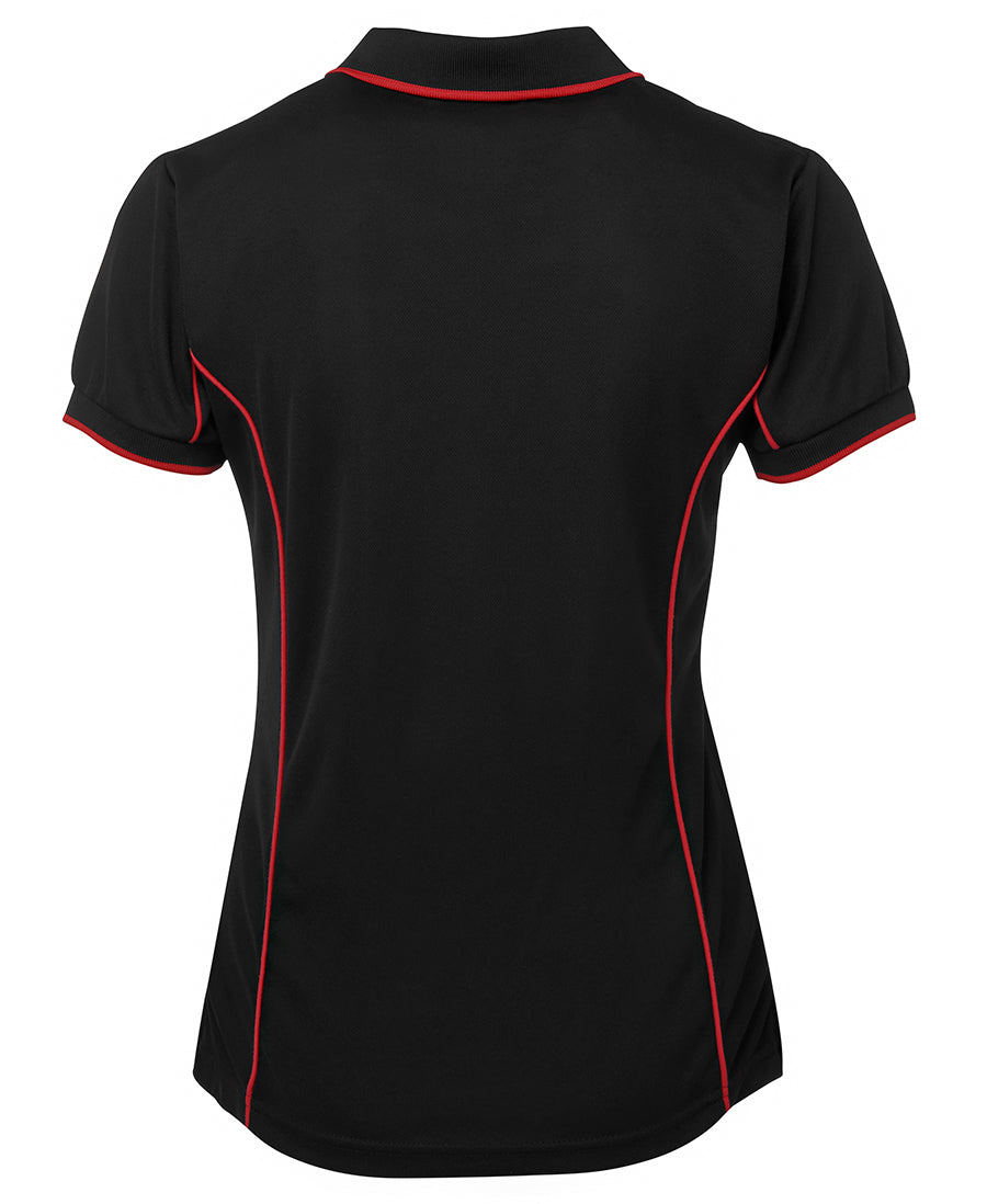 Ladies Piping Polo - 7LPI (8 colours)