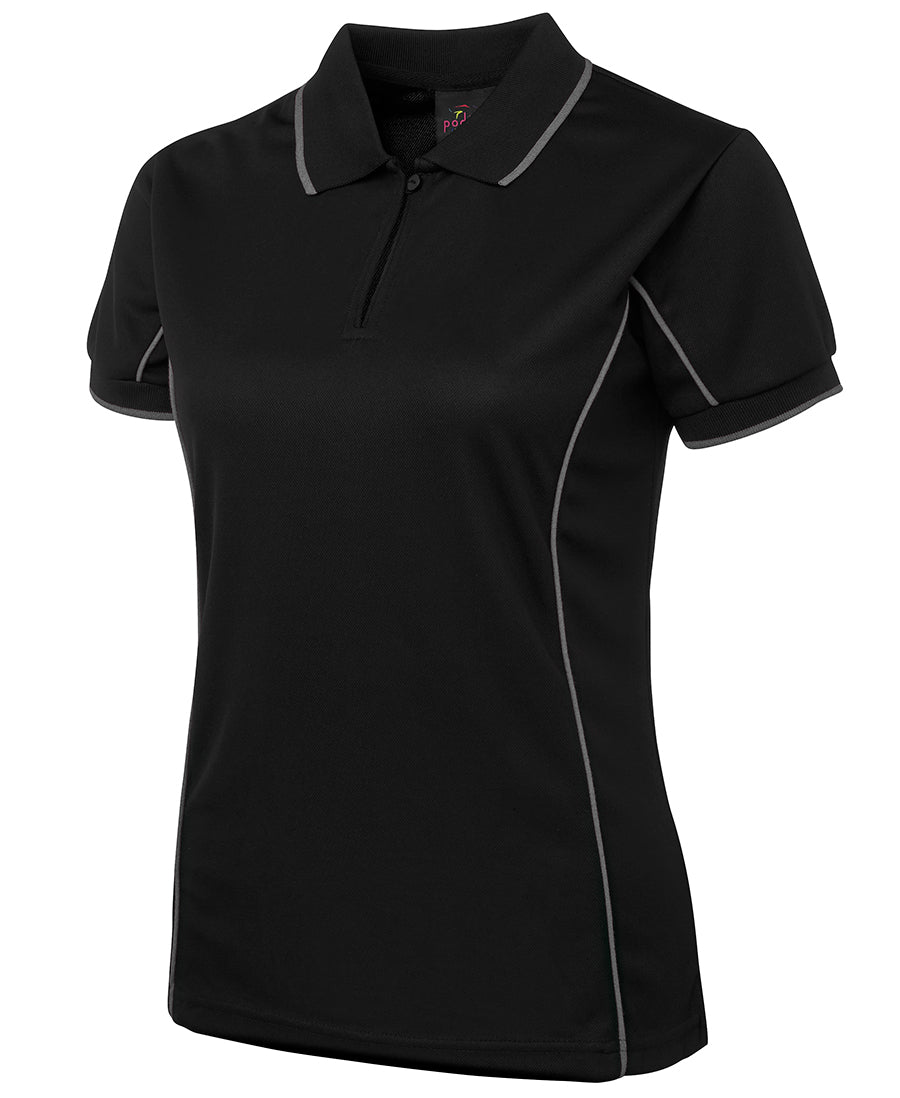 Ladies Piping Polo - 7LPI (8 colours)