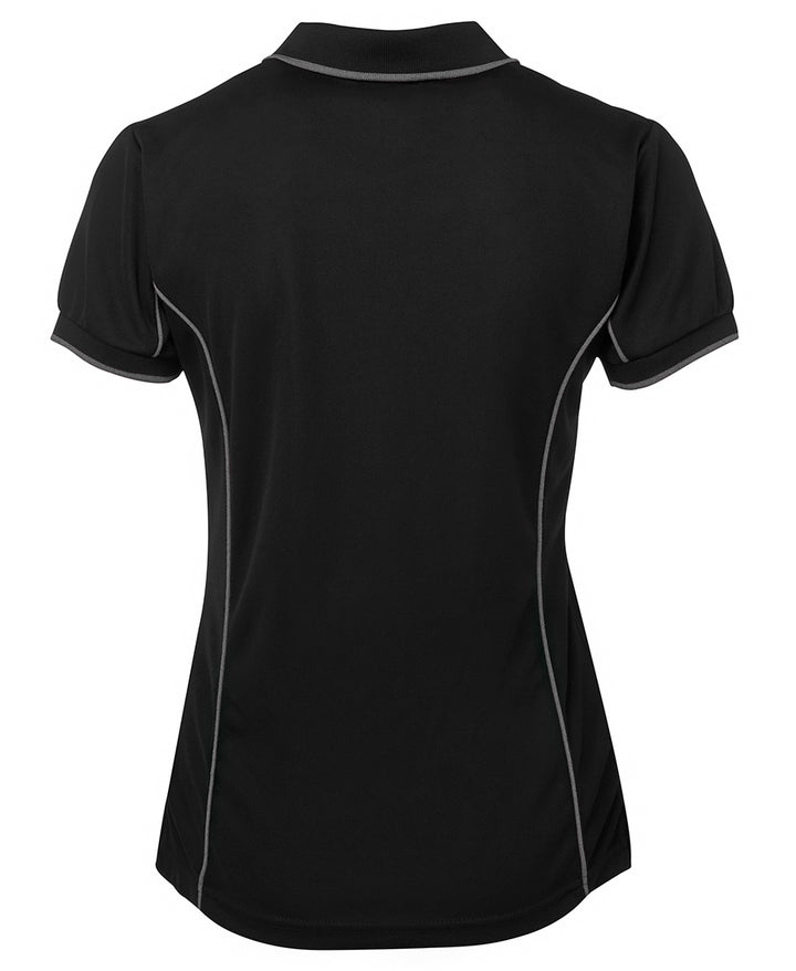 Ladies Piping Polo - 7LPI (8 colours)