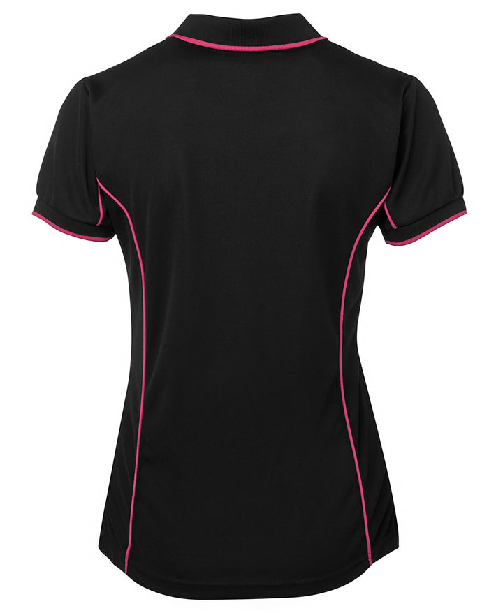 Ladies Piping Polo - 7LPI (8 colours)