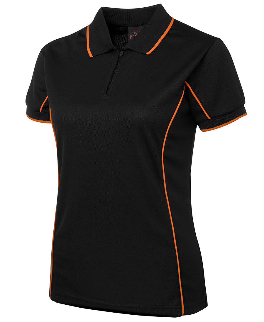 Ladies Piping Polo - 7LPI (8 colours)