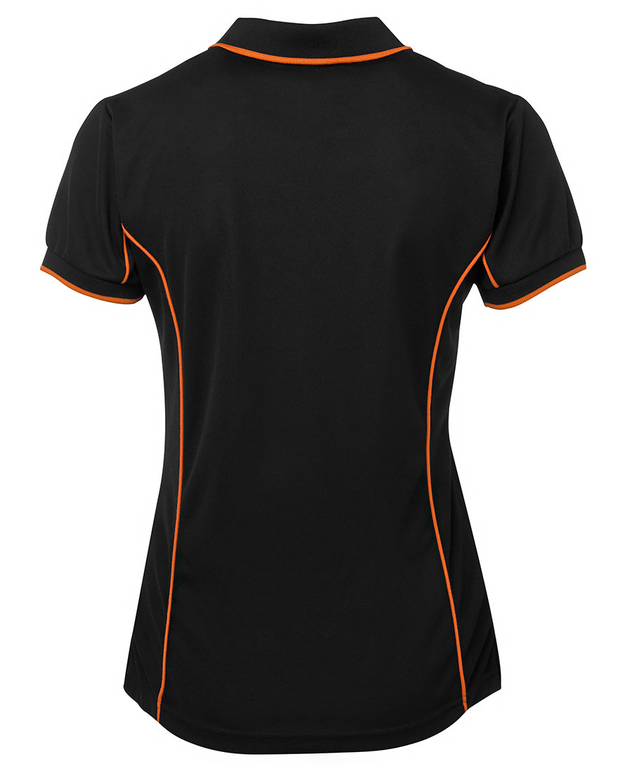 Ladies Piping Polo - 7LPI (8 colours)