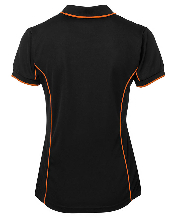 Ladies Piping Polo - 7LPI (8 colours)