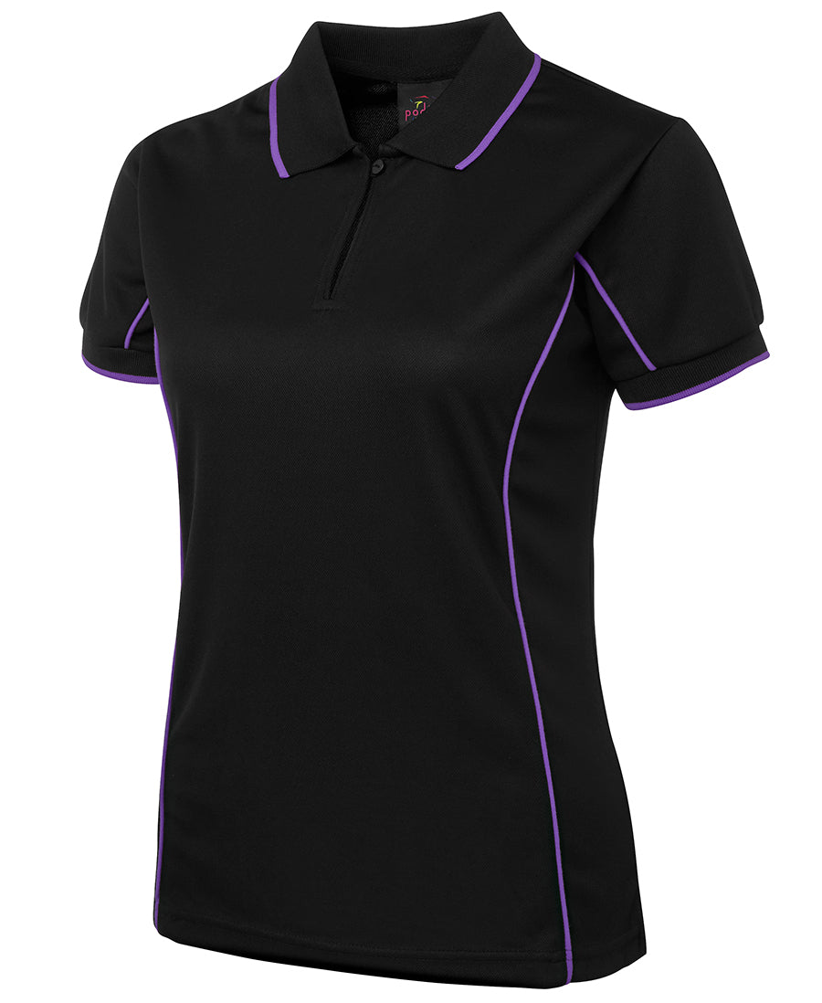 Ladies Piping Polo - 7LPI (8 colours)