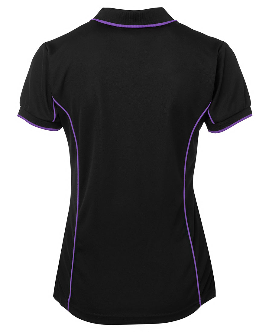 Ladies Piping Polo - 7LPI (8 colours)