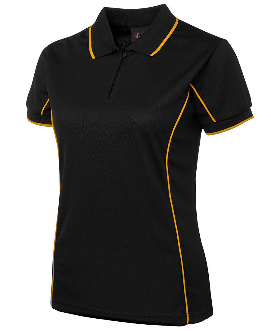 Ladies Piping Polo - 7LPI (8 colours)