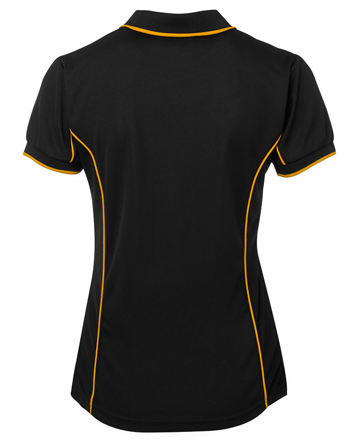 Ladies Piping Polo - 7LPI (8 colours)