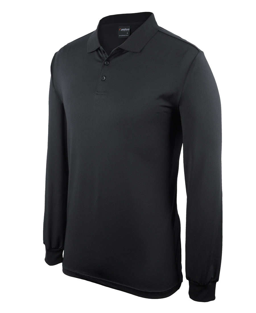 Podium L/S Stretch Polo - 7STL