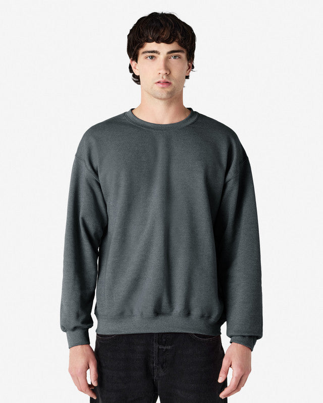 Adult Heavy Blend Crew Neck Hoodie - 18000 (11 Colours)