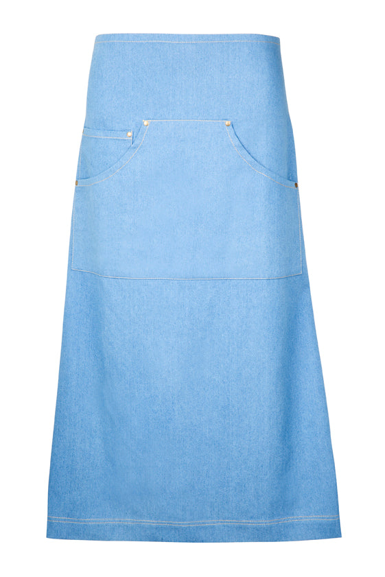 Long Waist Cotton/Denim Apron - AP702L