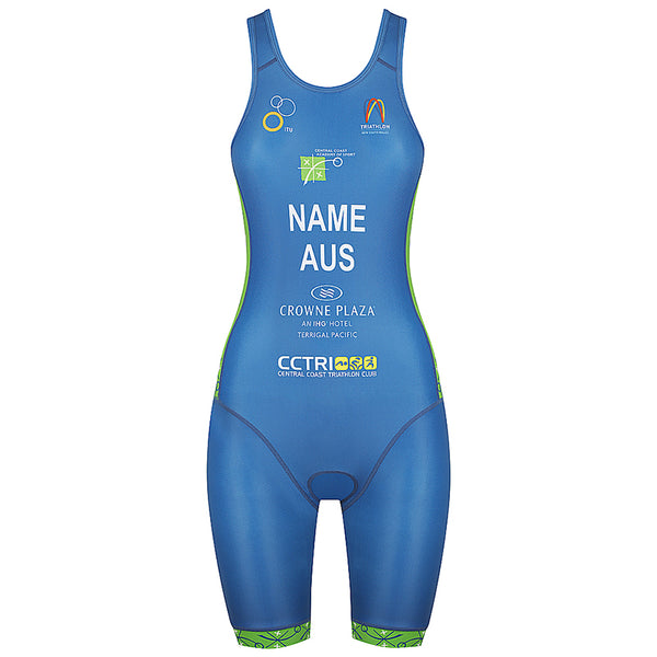 Custom Ladies Triathlon Open Back Suit