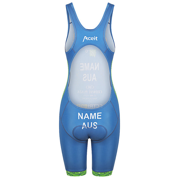 Custom Ladies Triathlon Open Back Suit