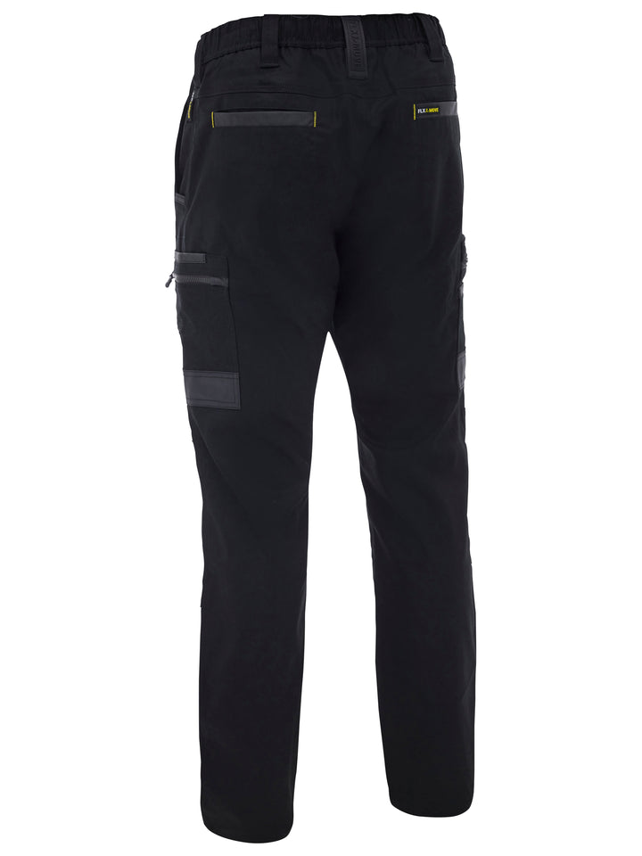 Men's Flx & Move™ Stretch Canvas Elastic Waist Cargo Pants - BPC6338