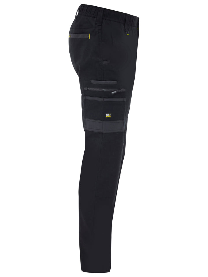 Men's Flx & Move™ Stretch Canvas Elastic Waist Cargo Pants - BPC6338