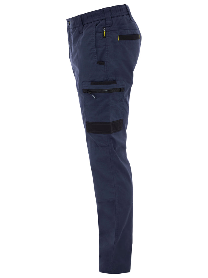 Men's Flx & Move™ Stretch Canvas Elastic Waist Cargo Pants - BPC6338