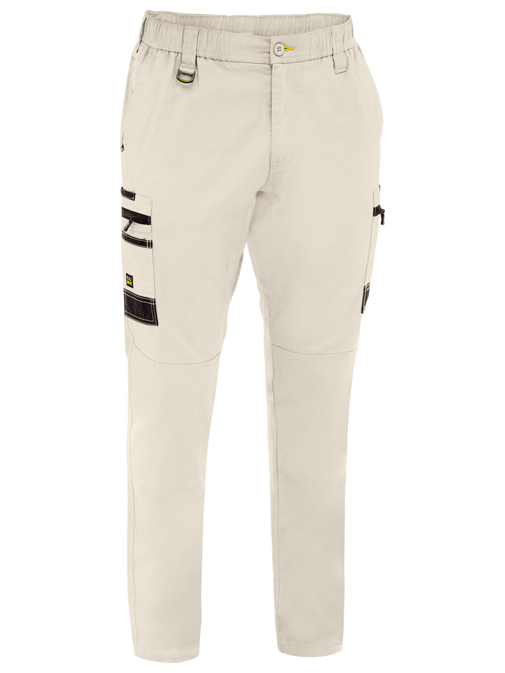 Men's Flx & Move™ Stretch Canvas Elastic Waist Cargo Pants - BPC6338