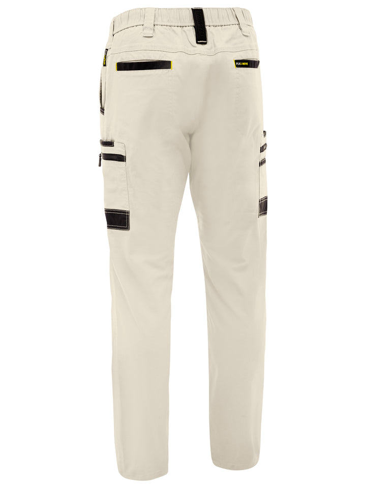 Men's Flx & Move™ Stretch Canvas Elastic Waist Cargo Pants - BPC6338