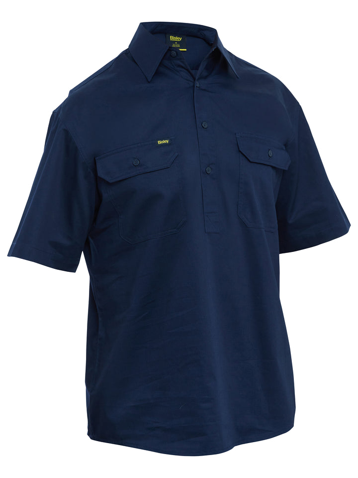 Closed Front Cool Lightweight Shirt - BSC1820