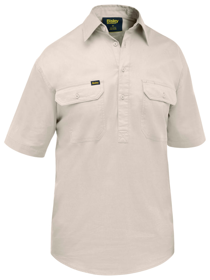 Closed Front Cool Lightweight Shirt - BSC1820