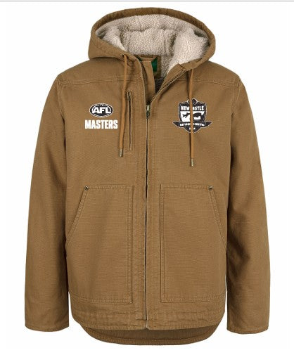 AFL Masters Newcastle 2026 Polo Hooded Barn Jacket - 3BHJ