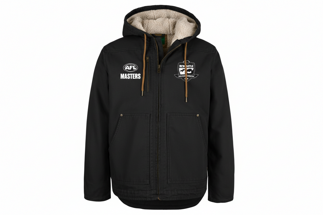 AFL Masters Newcastle 2026 Polo Hooded Barn Jacket - 3BHJ